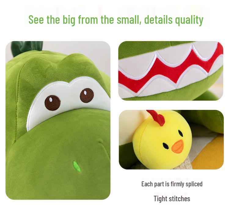 Creative Cute Dinosaur Plush Toy - Super Soft and Funny Gift for Children