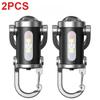 COB LED Mini Keychain Flashlight USB Rechargeable Portable Flashlight Keychain Light Camping Pocket Torch Lamp For Outdoor Camping Fishing Walking