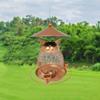 Squirrel-proof Bird Feeder Cute Bird Water Bowl Pet Supplies Parrot Feeding Station  Garden