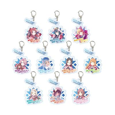 Gakuen Idolmaster 02 '24 Winter Ver. Acrylic Keychain with Parts, Box of 10