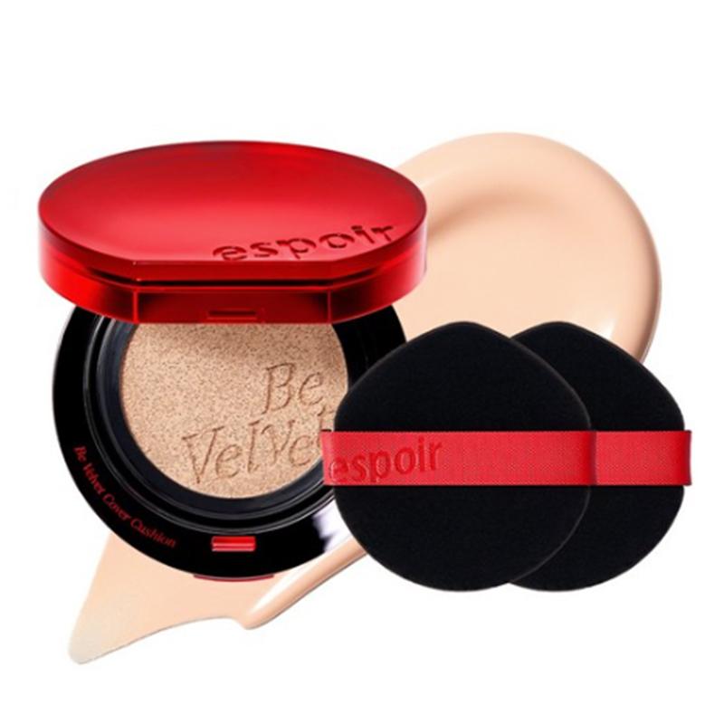 espoir Be Velvet Cover Cushion Set – Shade 20 Vanilla (13g + 2 Puffs)