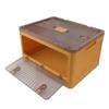Collapsible Storage Bin with Lid Large Capacity Outdoor Folding Storage Box Thickened Plastic Container For Camping Picnic