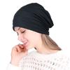 1Pc Thin Elastic Slouchy Lightweight Headscarf Cap Breathable Unisex Casual Beanie Trendy Solid Color