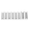 8 Pcs Hook Safety Latch 316 Stainless Steel Metal Towing Receiver Hitch for Lifting Hoisting 41mm
