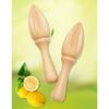 Wood Citruses Reamer Lemon Hand Juicers Kitchen Juicing Tool Manual Lemon Squeezer Wood Handhelds Citruses Juicers