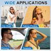 Sunglasses for Women and Silicone Foldable Stylish Sunglasses with Simple for Sun Ink Color [uxcell] Men, & PC, Model, Box, Driving, Shopping,