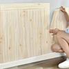 DIY 35X35cm 3D Wall Sticker Wood Grain Foam Self-adhesive Waterproof Moisture-proof Ceiling Bedroom Kitchen Wallpaper