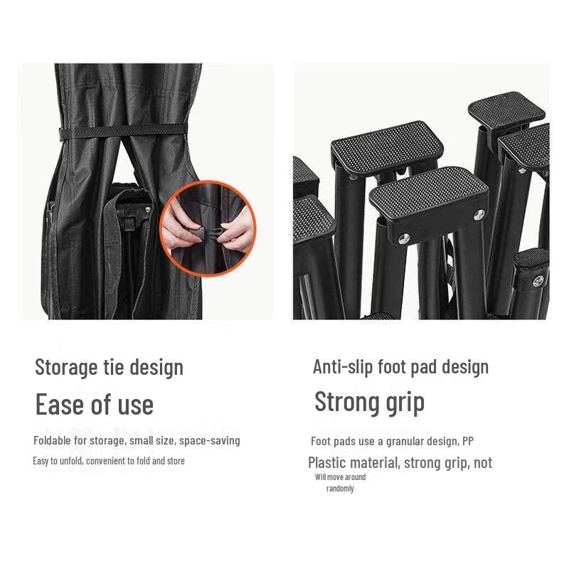 Sulankstoma kempingo lova lauke su perlinės medvilnės čiužiniu