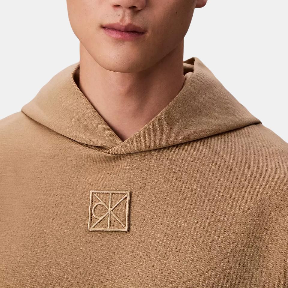 Calvin Klein Comfortable Versatile Hooded Long Sleeve Sweatshirt Men Tops 4LD211G-0S3
