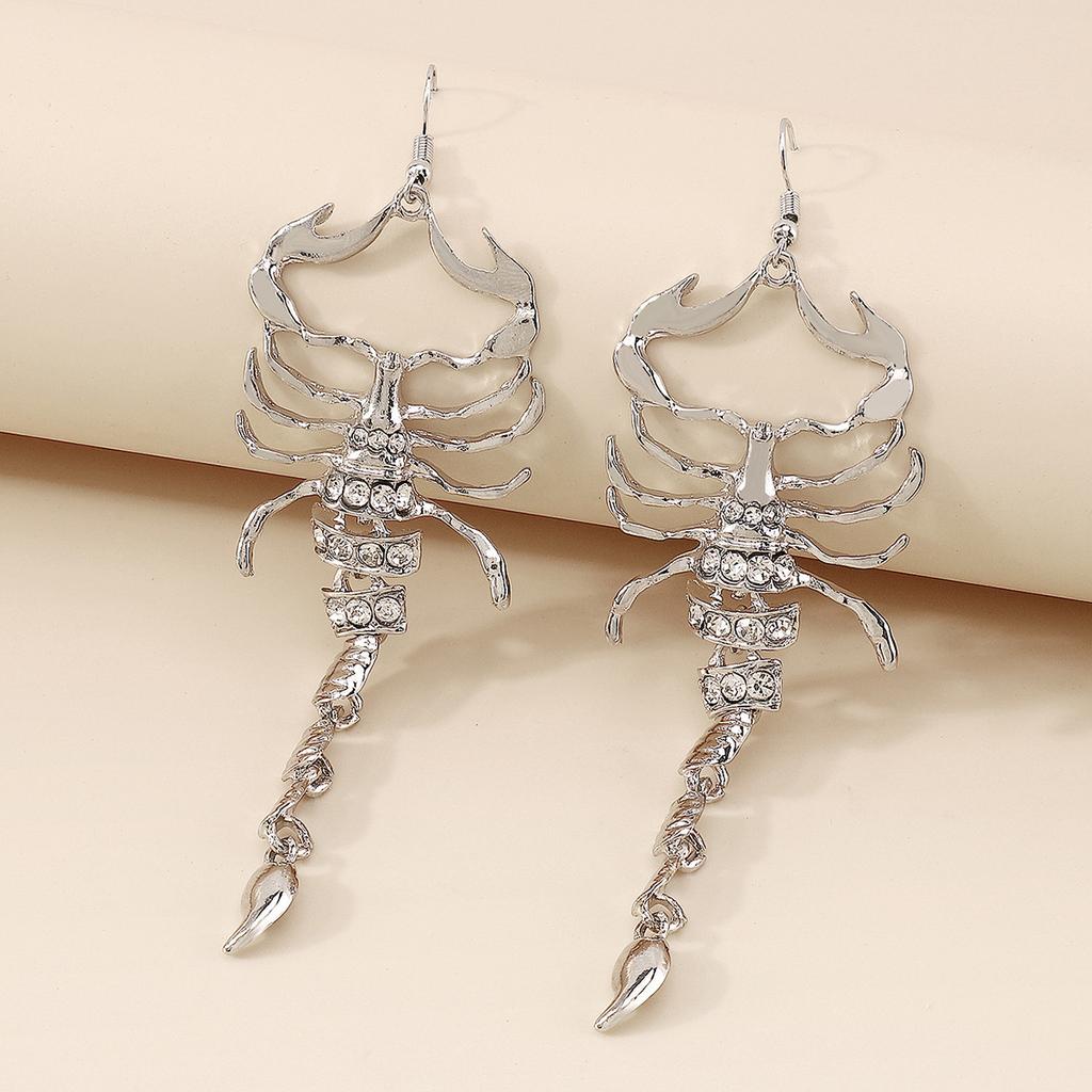 Fashionable Scorpion Design Earrings for Women, Creative Jewelry Accessories