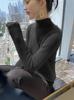Women's Pure Wool Half-High Neck Sweater - 2023 Autumn/Winter Loose Knitwear Cashmere Base Layer