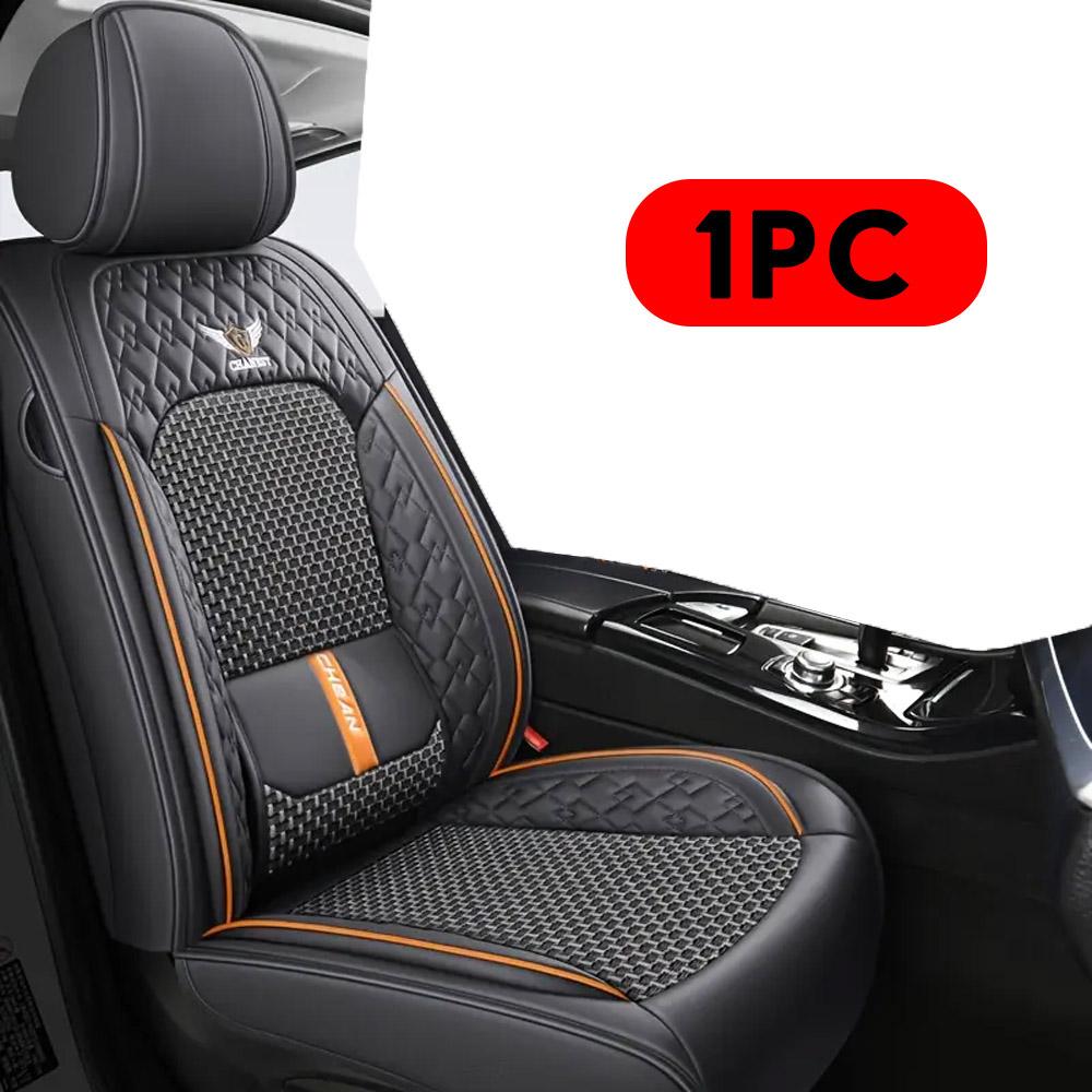 

1/2 шт. Дышащие чехлы на сиденья из ПУ кожи Дышащие Роскошные Чехлы на Автосиденья Высококачественные Водонепроницаемые Устойчивые к Царапинам Универсальные Чехлы для Автомобилей