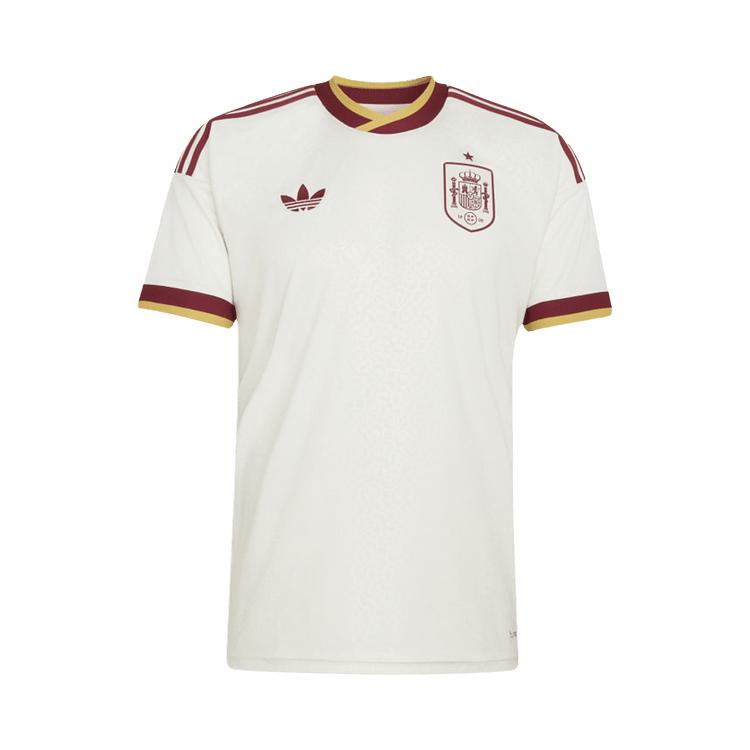 Adidas Spain 26 Away Jersey Off White Men Tops JN4397 XL