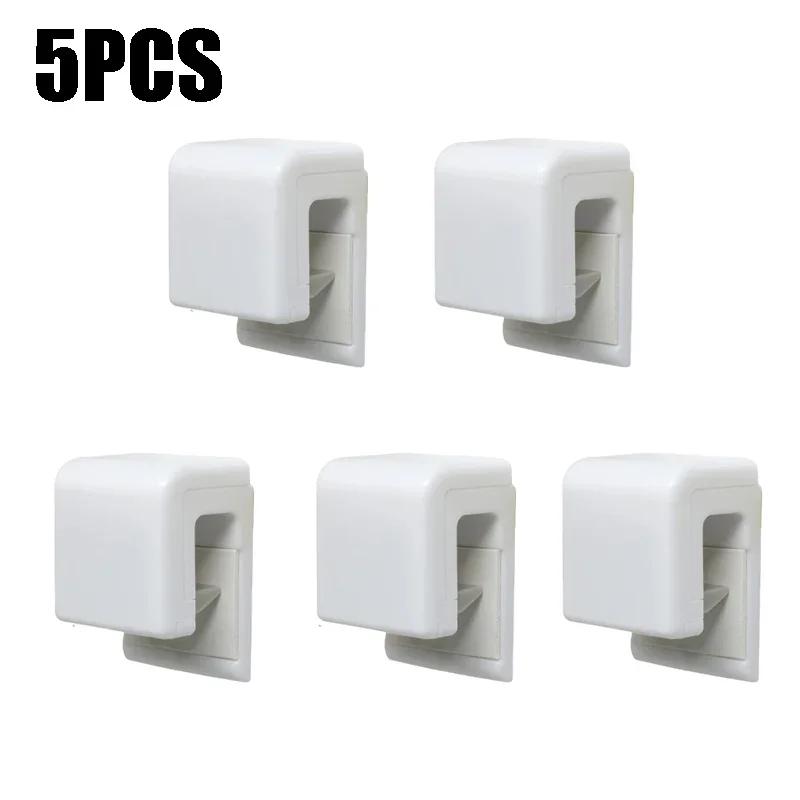 Toothpaste Holder Wall Mounted Self-adhesive Hanging Rack Face Cleanser Storage Rack Organizer Bathroom Accessories