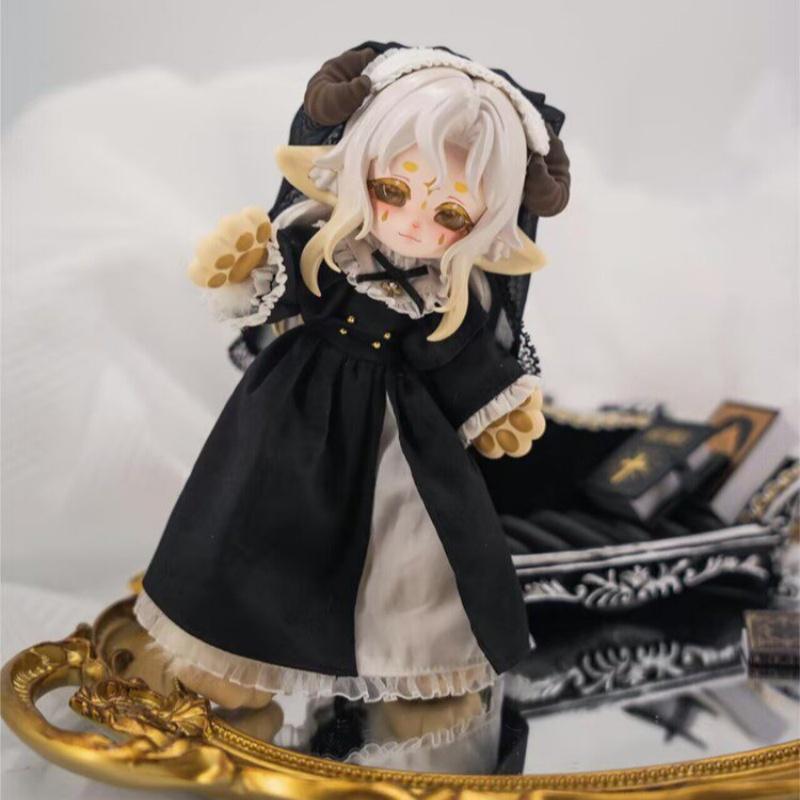 Genuine12cm Mjd Dedicated To Luna Blind Box Collectible Articulated Action Figure Doll Gift For Fans Desk Shelf Display Decor