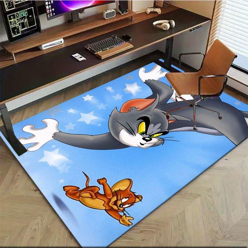 

Tom & Jerry Cartoon Wall Stickers for Kids Room DecorOffice Mat Home Decor Gift For Halloween & Christmas LD31 160cm by 200cm
