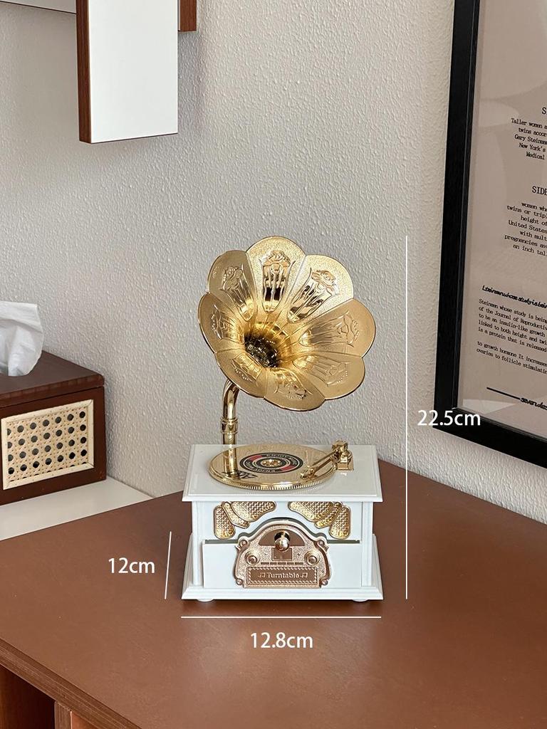 Retro Vinyl Record Wall & Desk Clock for Living Room or Office Decoration