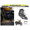 Black "Vambrace Bash Plate Sump Guard" Fit for Royal Enfield Meteor 350