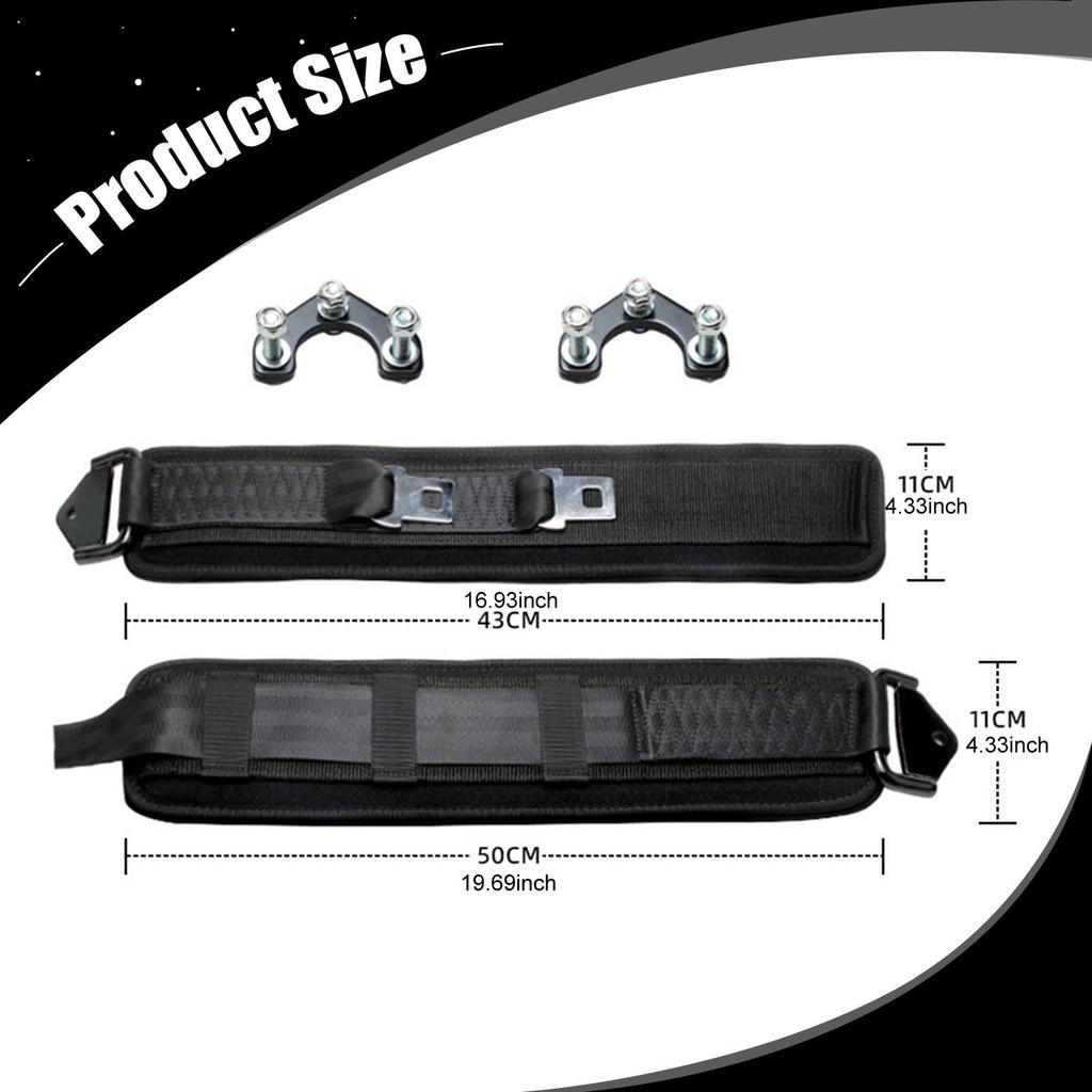 Home Gym Workout Belt Adjustable Hip Bridge Training Strap for Fitness and Strength Equipment