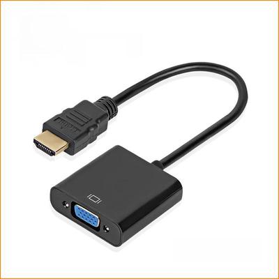 HDMI To VGA Converter Cable with Audio for HDTV