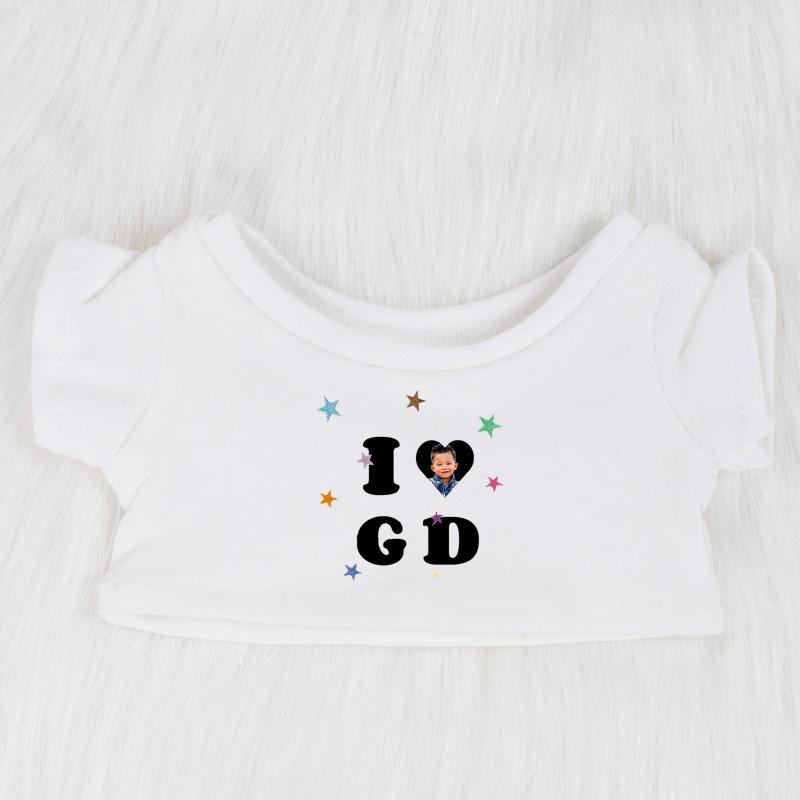 

Худі в стилі концерту для 10/15/20 см бавовняної ляльки - Одяг Labubu в стилі G-Dragon 20cm