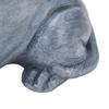 Dog Sculpture Resin Vivid Details Cute Dog Statue Animal Figurine for Bedroom Garden