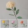 Artificial Flower Bouquet  Vivid Colorful Single Head Hydrangea Artificial Flower Wedding Ornament Home Garden Wedding Decors