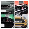 Pro Mini S Logo Auto Přední Maska Mřížka Znak Emblém Samolepka Nálepky pro Cooper R50 R52 R53 R56 R57 R58 F55 F56 Auto Styling Samolepka Příslušenství
