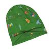 2D Flat Printing Mid-Century Modern Textured Green Modern Adult Beanie Designed To with Laid-Back Street Style Or Elevate Easy Outfits with Understate