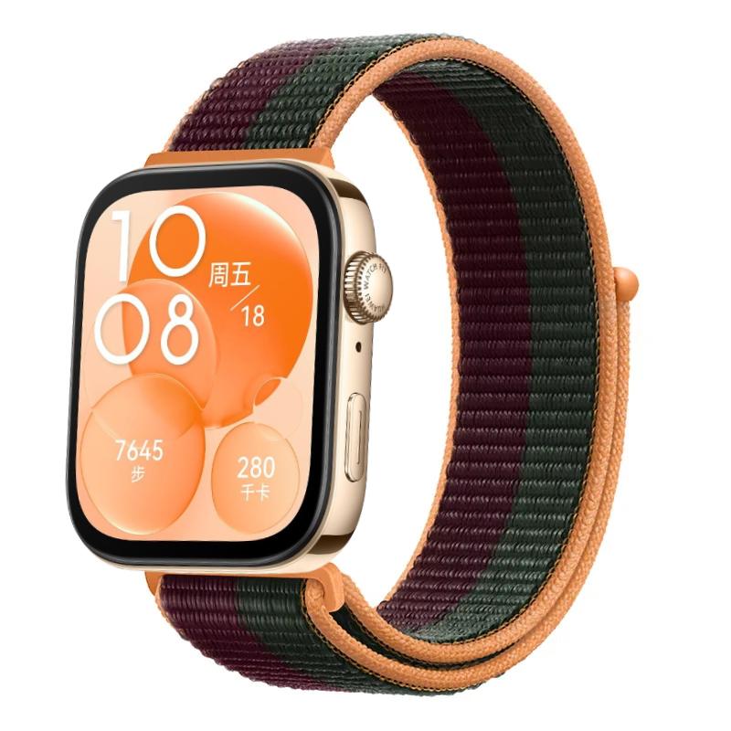 Nylon Loop Strap For Huawei Watch Fit 4 Pro Sports Wristband Breathable Replacement Wristband Huawei Watch Fit 3/4 Accessories