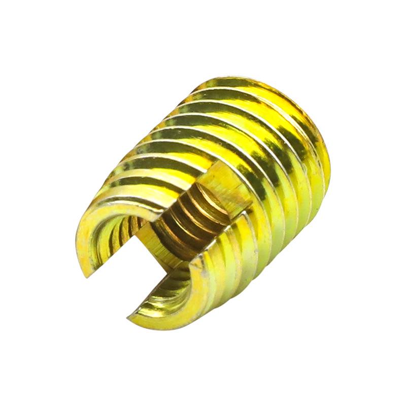 Härdade zinkpläterade 302 kolstål självborrande skruvpluggar (M5/M6/M8/M10)