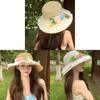 Nature Style Sun Hat With Wide Brim For Women Garden Casual Summer Accessory