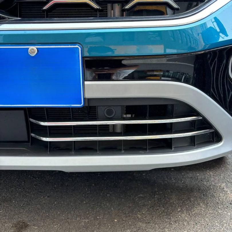 Stainless Steel Decorative Grille Strip for Volkswagen Tayron Bumper