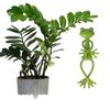 13cm Frog Shaped Reusable Cable Wire Tie Cute Decorative Twist Bendable Garden Plant Support Adjustable Flexible Clip for Stem