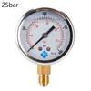 1/4 BSP Pressure Compound Vacuum Gauge Glycerine Filled Gauges 68mm Dial Vac To 10000 Psi Bottom Mount