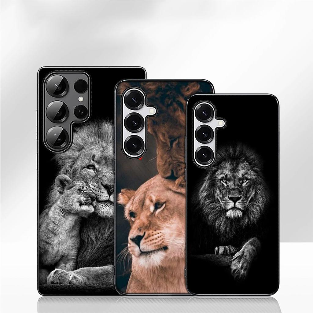 Cover for Motorola Moto G04 G13 G14 G45 G22 G23 G20 G32 G34 G35 G64 G82 G84 G53 G60 G72 E14 E15 E13 E22 E20 Case Lion Art Animal