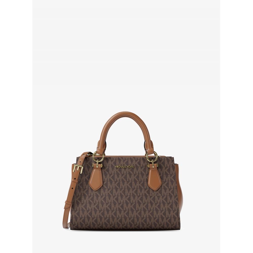 

Michael Kors Marilyn Crossbody Small Mk Signature 35f5g6am1b200 Brown F