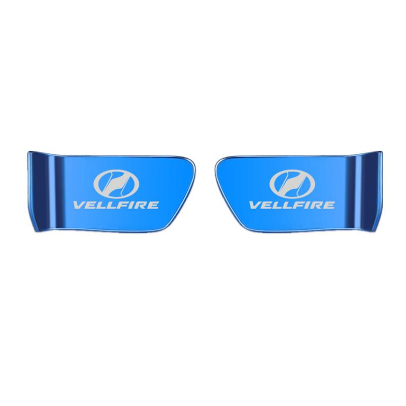

2pcs car door handle ornament Car Styling for Toyota Vellfire stainless steel sticker Car interior Accessories