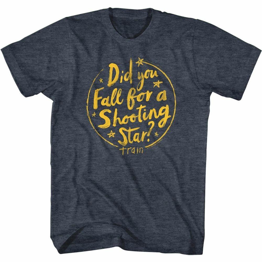 

Train Drops of Jupiter Lyrics Navy Heather Adult T-Shirt 2XL