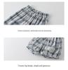 Sommer Jungen Cartoon Print Zweiteiliges Set: Kurzarm-T-Shirt & Karierte Shorts