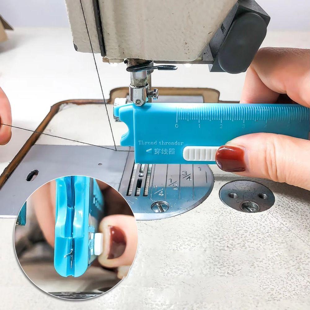 Multifunctional Sewing Tool Portable Needle Piercer Precision Tool for Elderly
