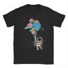 Astronaut Planets Astronaut Science Space Tshirts For Unisex Unisex Vintage Cotton Tee Shirt Short Sleeve T Shirts Summer Clothes