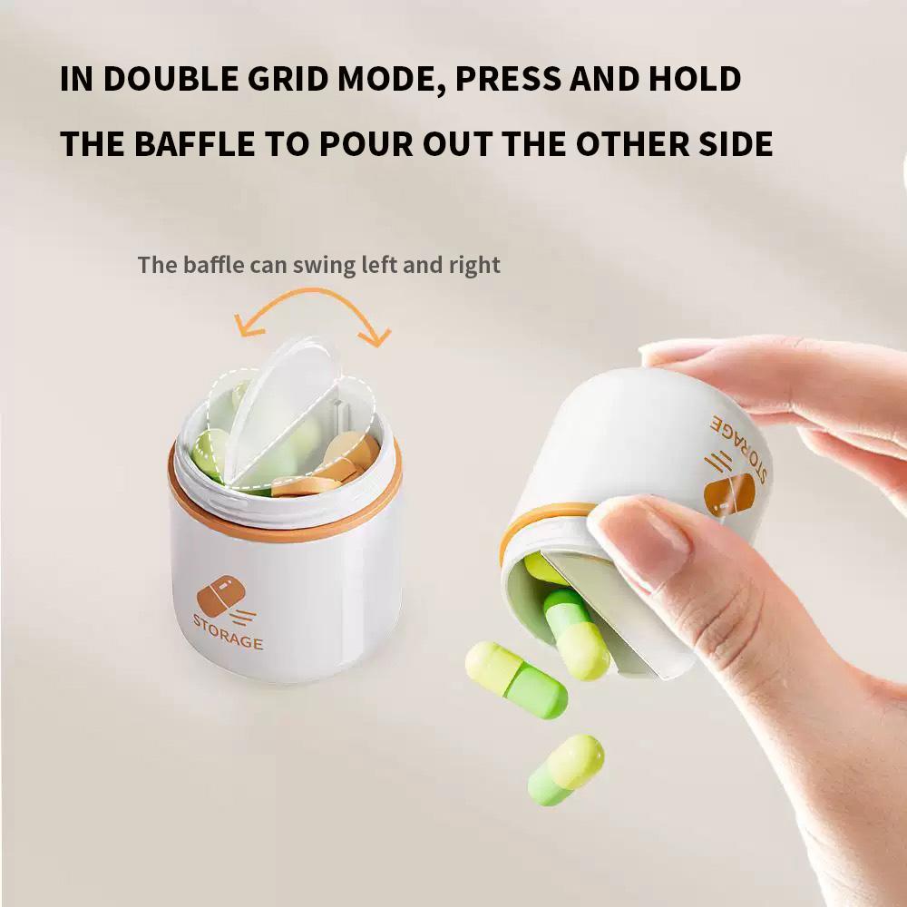 1PC Mini Medication Box - Compact, Convenient, Waterproof and Moisture Resistant - Home Pill Storage Box