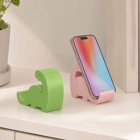 Mobile Phone Support 3D Printed Dinosaur Holder, Shape Stand, Holder Universal Dino Cell Mount for Desktop Decoration Home Stand