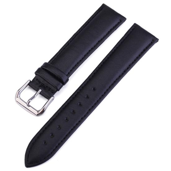 18/20/22/24mm Faux Leather Watch Band Strap for  Samsung Galaxy Huawei