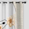 2pcs Floral Vase Pattern Curtains Decorative Window Drapes Window Treatments For Bedroom Living Room Home Decoration Room Decor
