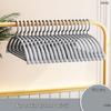 Non-slip Seamless Semi-circular Plastic Hangers, 50-Pack
