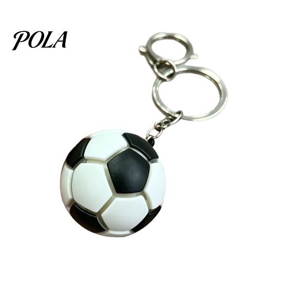 Keychain Pendant with LED Light, Realistic Football Design Keyring, Compact Bag Decoration Night Light Gift for Fans With Light