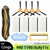 For Cecotec Conga Excellence 990 Conga 1190, Eufy RoboVac 11 11C, Ecovacs N79S Spare Parts Main Side Brush Hepa Filter Accessory