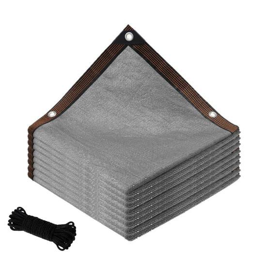 Shade Cloth for Garden Plants, Sunshade Netting with Reinforced Grommets, Garden Bed Shade Cover, Outdoor Shade Netting for Kennels Chicken Coop